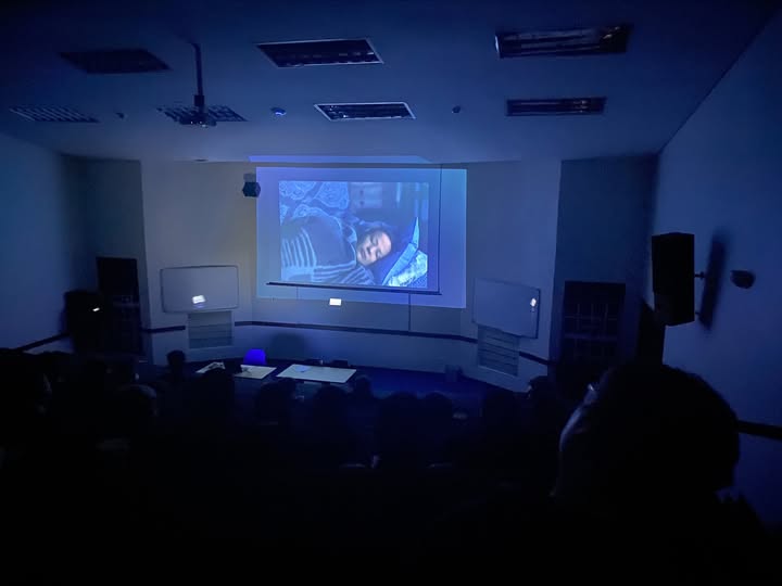 Movie night at Hilton College! They're watching "Nul is nie niks nie", the movie based on this book